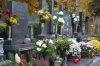 Dušičky na prostějovském hřbitově (30. října 2016)